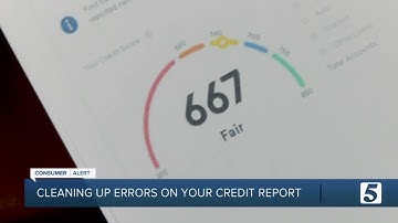 Tips on how to clean up errors on your credit report