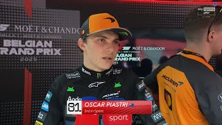 Download Lagu Oscar Piastri: Frustrating Sprint, Just No Top Speed | Post Sprint Interview | Belgian GP 2025 MP3 Download Lagu Oscar Piastri: Frustrating Sprint, Just No Top Speed | Post Sprint Interview | Belgian GP 2025 MP3