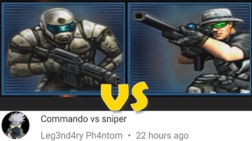 GDI Commando vs GDI Sniper