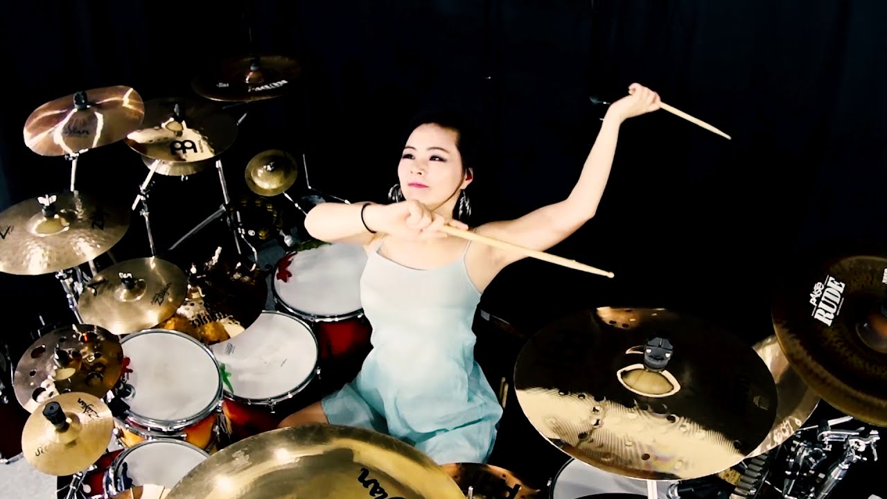 Europe   The Final Countdown drum cover by Ami Kim  105