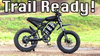 Hikeep K6-S Electric Dirt Bike (Off Road Testing) The best Budget off road E-bike?