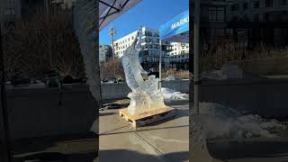 Revere Beach Ice Sculptures Art Competition Winter Wonderland February 2024