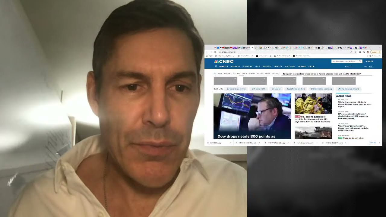 Stocks Close Down 800 Points As Oil/Gold Skyrocket