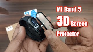 Mi Band 5 / Mi Band 6 | 3D Curved Screen Guard | Installation & Review