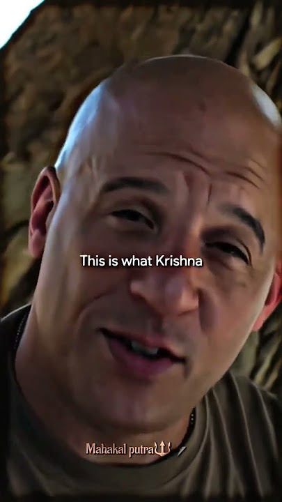Vin Diesel Talk About Lord Krishna #hinduism    Lord Krishna  #mahabharat #shorts #
