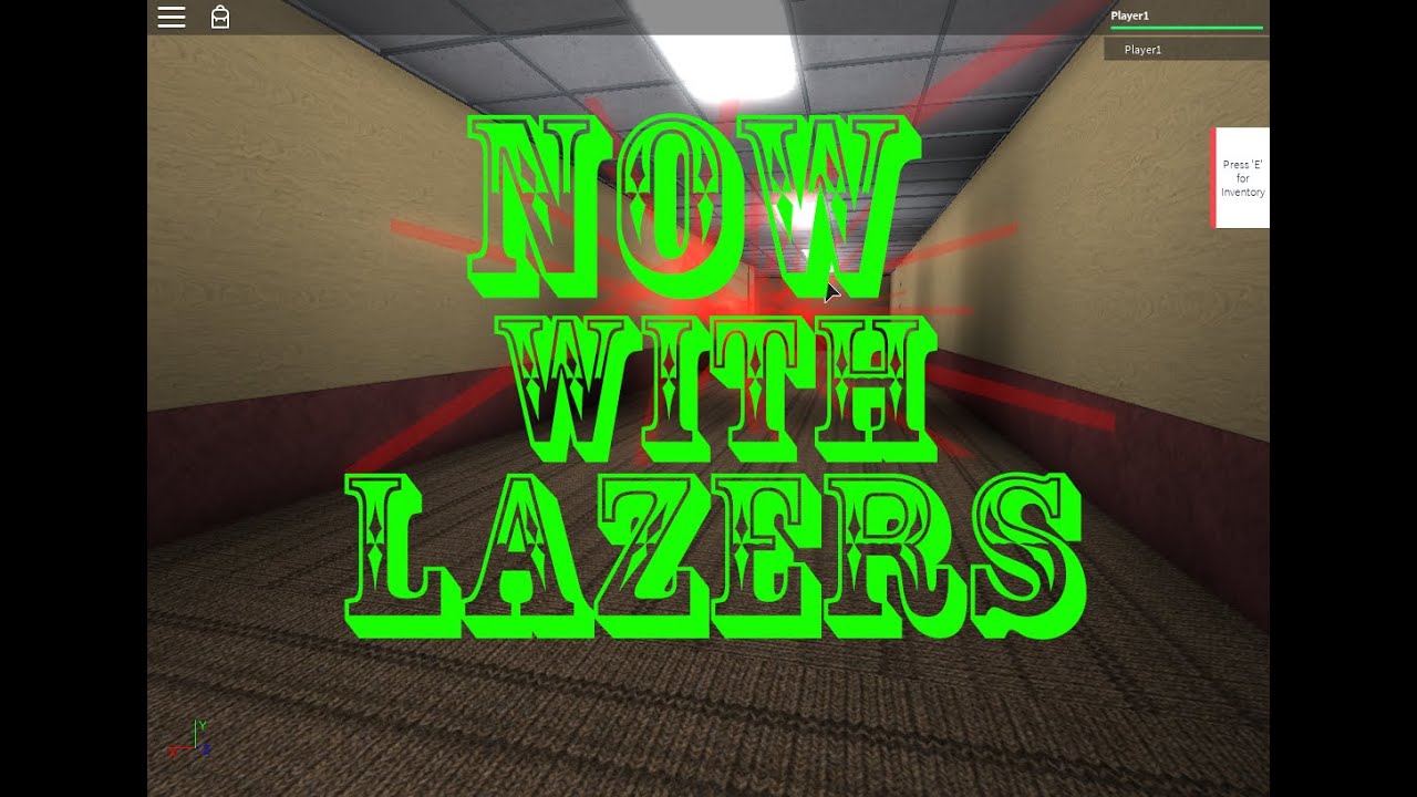 RobloxDev: New Project | Lazer Hallway + Inventory| - YouTube