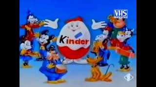 Spot Kinder Sorpresa. Serie personaggi Disney (1990)