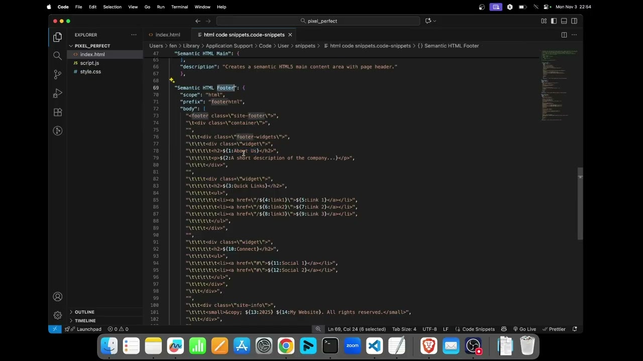VS Code Code Snippets: Stop Typing Repetitive Code & 10X Your Speed!