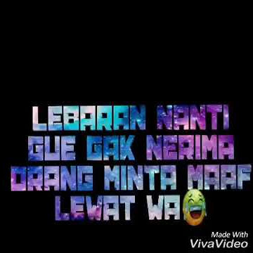 Permintaan maaf lewat wa