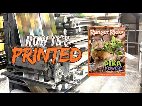 How Ranger Rick Magazine Gets Made 🦝 #RangerRick #KidsMagazine #howitsmade