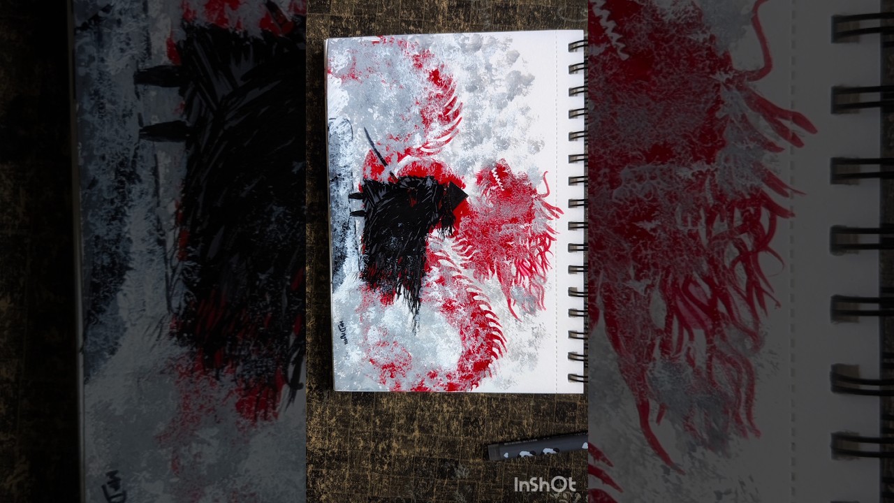 draw a dragon and a samurai in easy steps 