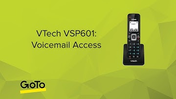 VTech VSP601: Voicemail Access