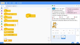 020 - SCRATCH  programme de calcul CH13 E11
