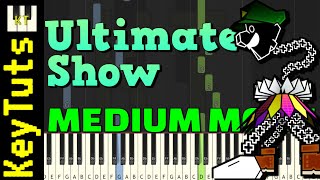 The Ultimate Show [Super Paper Mario] - Medium Mode [Piano Tutorial] (Synthesia)