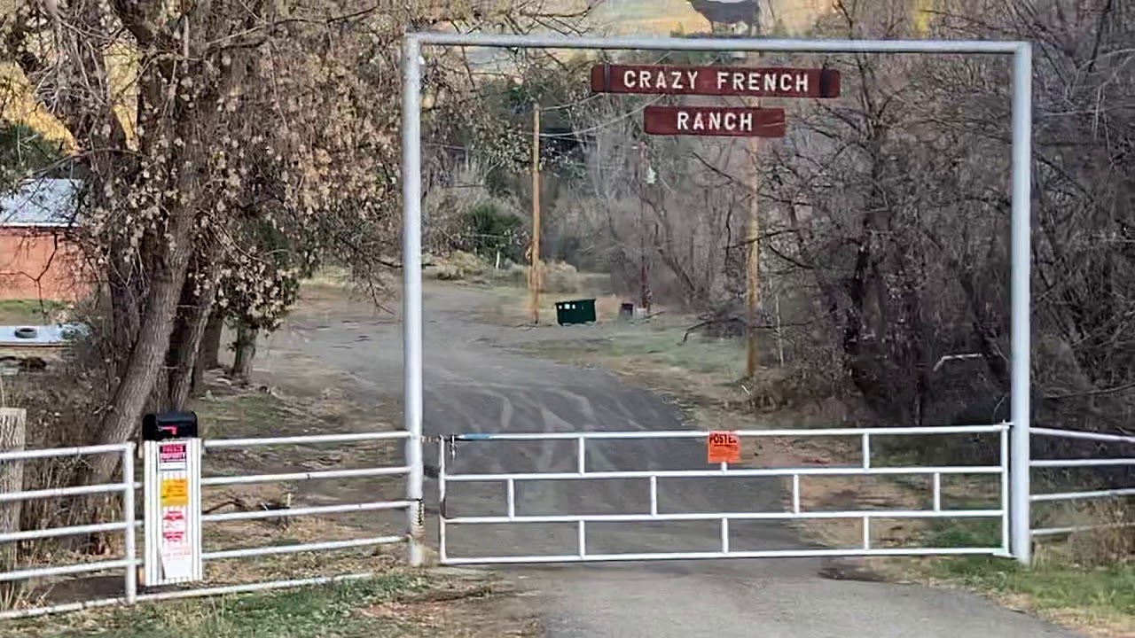 Fisher peak from crazy French ranch - YouTube