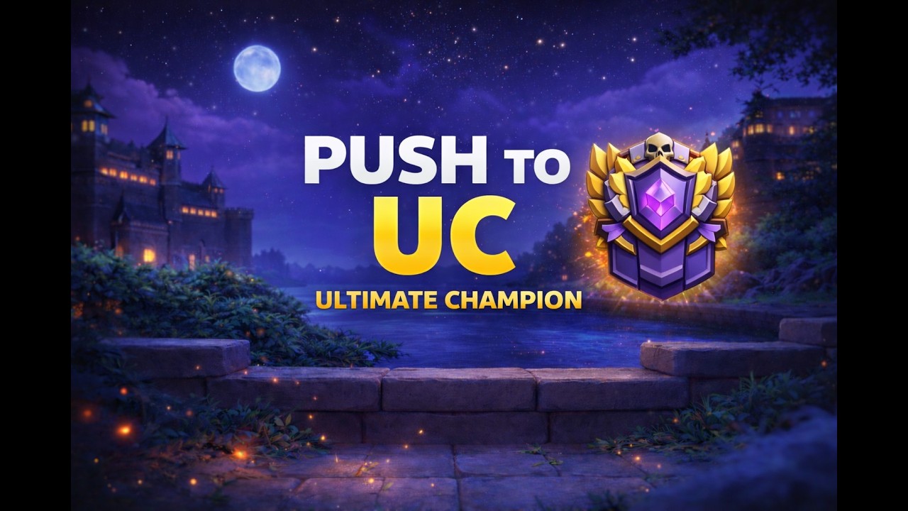 NEW META 2.6 Hog Cycle | Push to UC with me🏆 #clashroyale #live