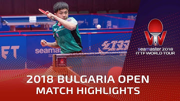 Xu Haidong vs Lin Yun-Ju | 2018 Bulgaria Open Highlights (U21-Final)
