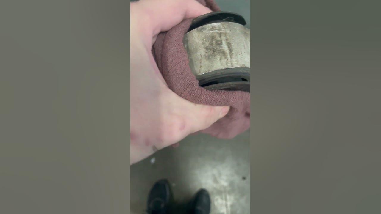 Bad Upper Control Arm Bushings 2012 Maserati Quattroporte - YouTube