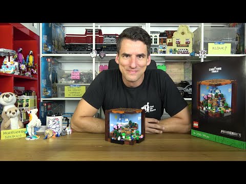 Jetzt erwischt es auch Minecraft: Sticker und keine Figuren trotz Mondpreisen! LEGO® 21265 Werkbank
