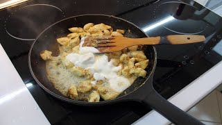 Куриное филе на сковороде! Нереально сочная и вкусная курочка в горчице и сметане. Куриное филе на сковороде! Нереально сочная и вкусная курочка в горчице и сметане.