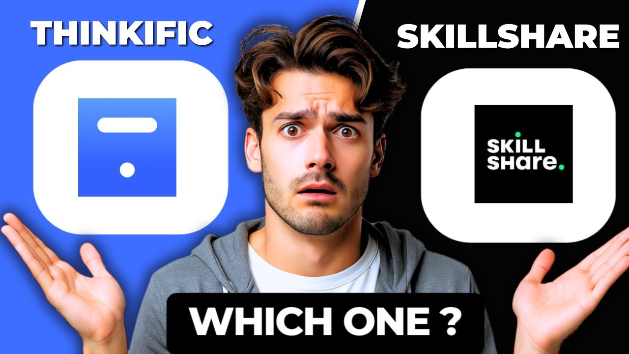 Thinkific vs Skillshare Comparison 2025 | Online Course Platform Review ...