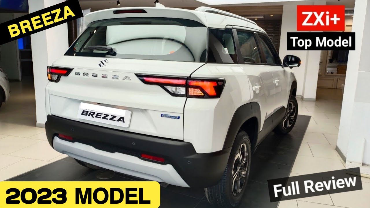 New Maruti Suzuki Brezza zxi plus 2023 Top Model On Road Price And