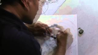 Jim lee draws superman & wonderwoman ...