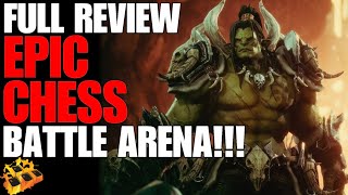 EPIC CHESS BATTLE ARENA REVIEW! GAMEPLAY!! MENU & CHARACTER BREAKDOWN!!! AUTO BATTLE CHESS!!!! screenshot 2