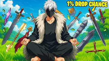 He Has 100% Drop Rate Cheat While Everyone Else Only Has 1% - Manhwa Recap