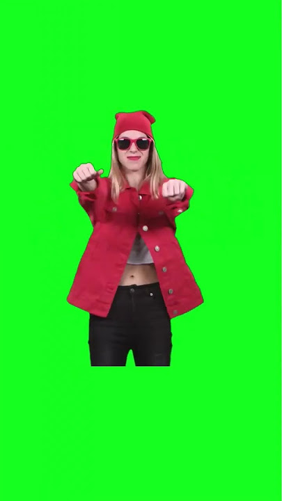 Free Copyright Green Screen Girl Clapping #greenscreen #greenscreenvideo