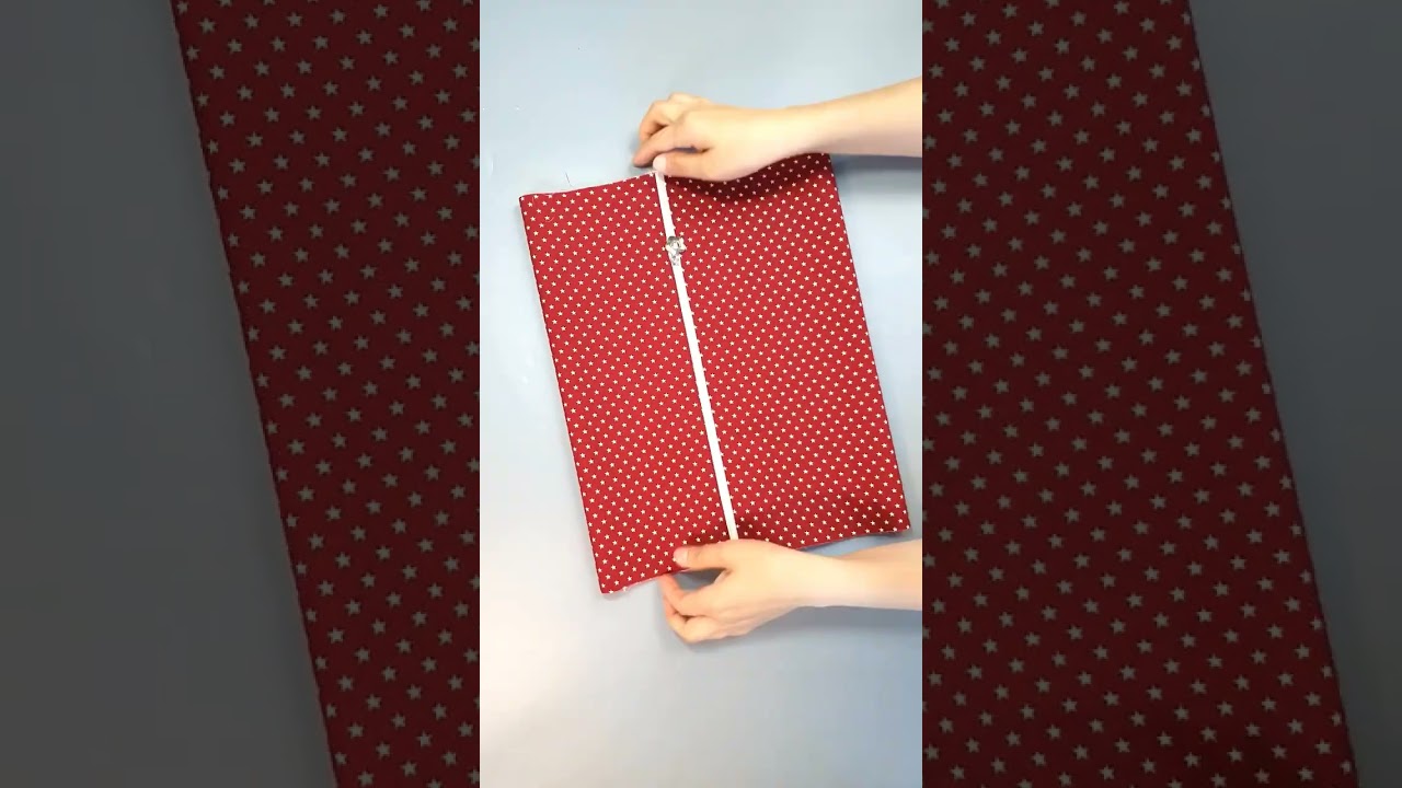 Sewing zipper pouch for shoe bag / toiletry pouch bag 