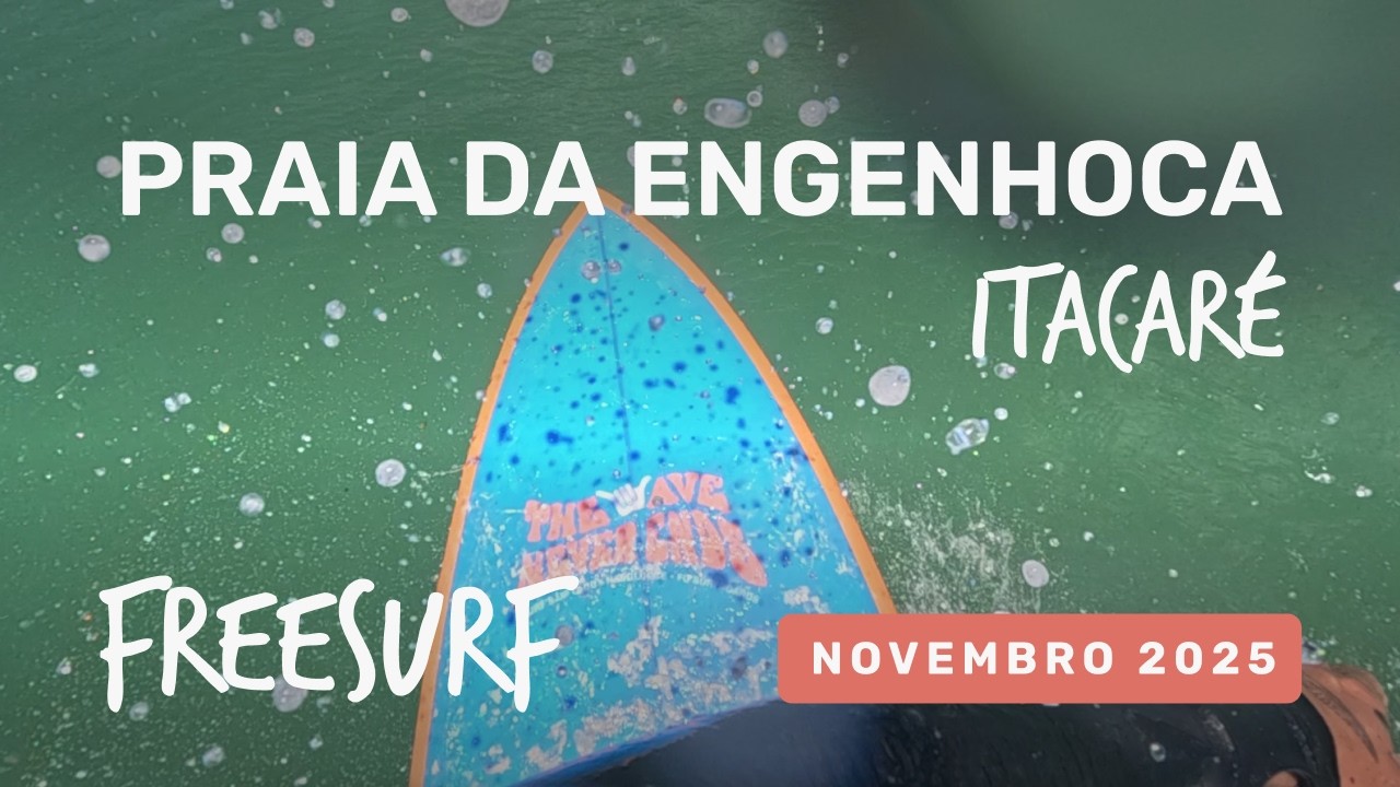 [Vlog] Surf na praia da Engenhoca, em Itacaré | Bahia