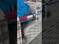 The DTY texturing plastic tube yarn cutting machine can process 40 pieces per minute. #plasticfiber