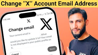 How to change x account email address | X account ki email kaise change karen