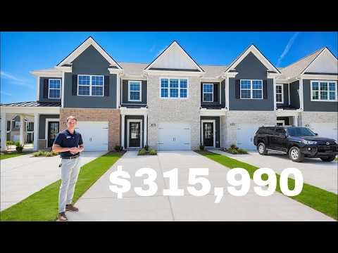 Murfreesboro TN Home Tour - A Riverfront Townhome Under $320K - Where to Live In Nashville