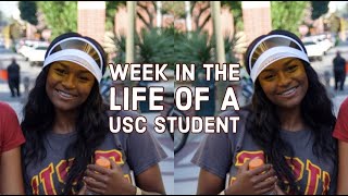 USC College Vlog | Week In The Life of a College Student | *classes, jobs, clubs, friends*