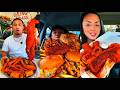 🔥 Seafood Boil, Loaded Burgers &amp; Crispy Chicharrón… This Got CRAZY 🤯🍔🔥 | you watch U get hungry |