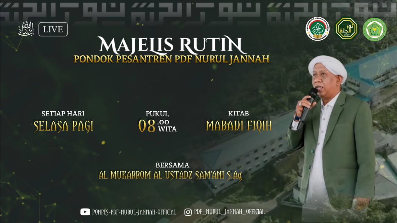 [LIVE] Majelis Ta'lim Rutin Kelas 3 Ulya