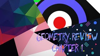Geometry Review - Chapter 1 Review | Math Help