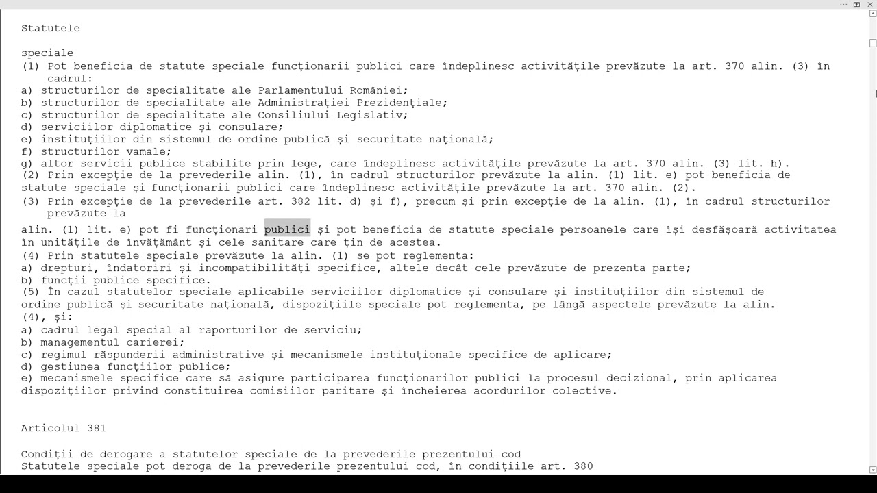 AUDIO ORDONANTA DE URGENTA 57 DIN 03-07-2019, PARTEA V - X, FORMA CONSOLIDATA MARTIE 2022