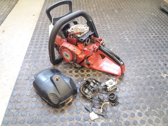 Disassembly of Dolmar 35 chainsaw for spare parts Бензопила Долмар