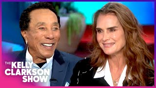 Brooke Shields Is Obsessed With Smokey Robinson's Eyes