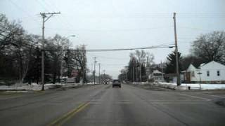 Driving through Adams Friendship Wisconsin