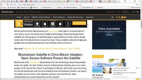 Blockstream to Transmit Bitcoin Data to Earth Using Satellite Technology