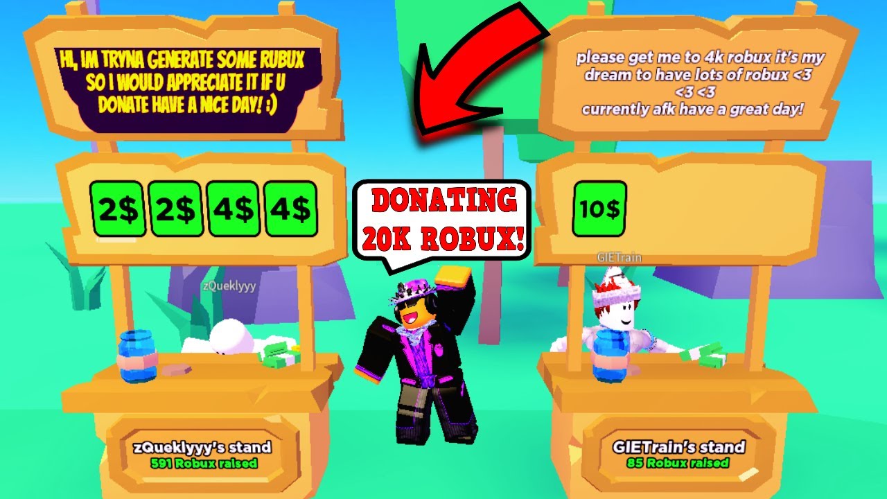 Best way to raise robux in PLS DONATE💸 