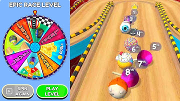 Going Balls Epic Race Level Gameplay Walkthrough Android ios