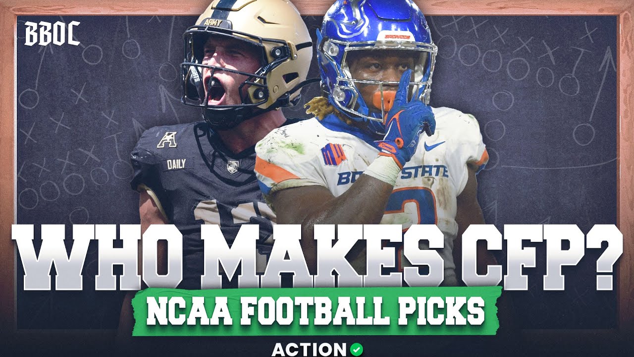 Which G5 Team Makes College Football Playoff? College Football Week 5 Picks & Predictions | BBOC