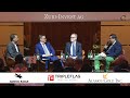 Zuriinvest gala panel discussion with agnico eagle triple flag precious metals and alamos gold