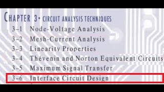 Interface Circuit Design   Part 2