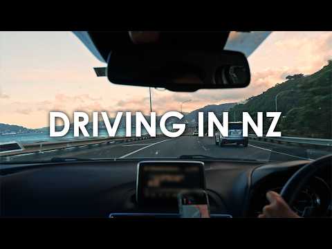 Sunset Drive Into Wellington | SH1 POV